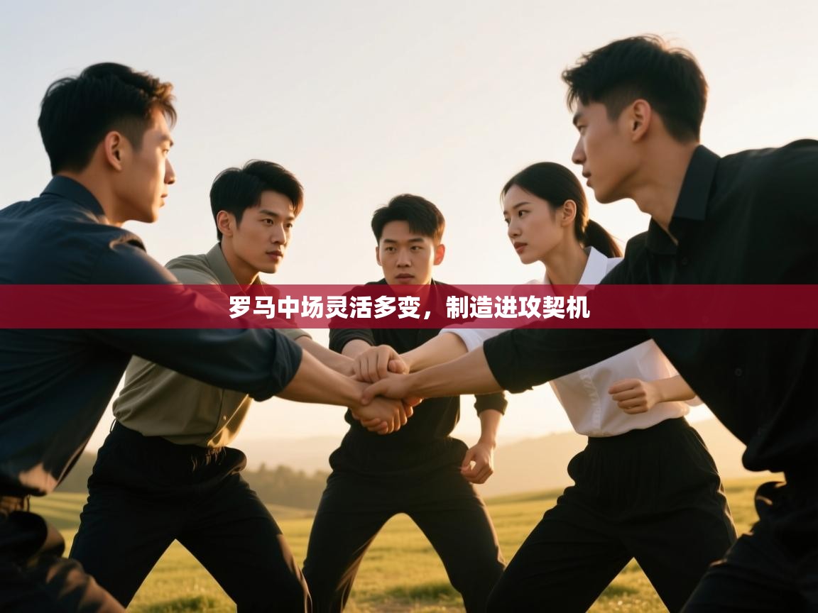 罗马中场灵活多变，制造进攻契机  第2张